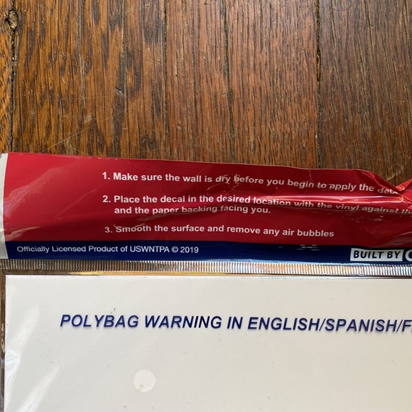 USWNT 2019 soccer team players wall decal sticker Heath Ertz Press Dunn Morgan - Picture 5 of 5